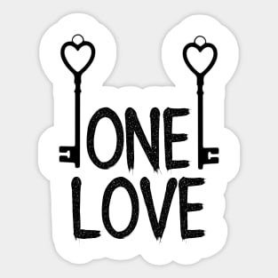 Love1 Cool Design Sticker